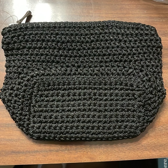 Crochet black small bag NWOT - Picture 5 of 5